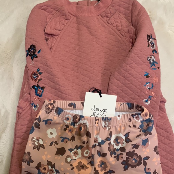 NWT. Deux par deux 2 piece set - Picture 4 of 9